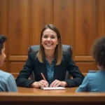 Civil Partners are settled next to a solicitor to discern the details of: How do I coordinate resolution with multiple beneficiaries nearby