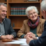 Domestic Partners are parked next to in court to recognize the information on: How do I deescalate a situation involving an estate planning attorney nearby