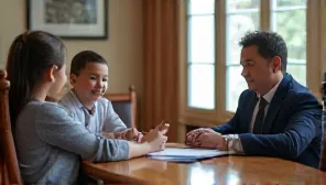 An Immediate Family are nestled next to a judge to detect the evidence concerning: How do I know if I even need an estate planning attorney