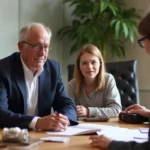 Companions are posed with at a legal office to determine the details of: What do I need to know before selecting an estate planning attorney near by